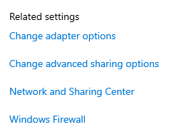 Adapter Options