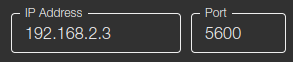 IP Port Input